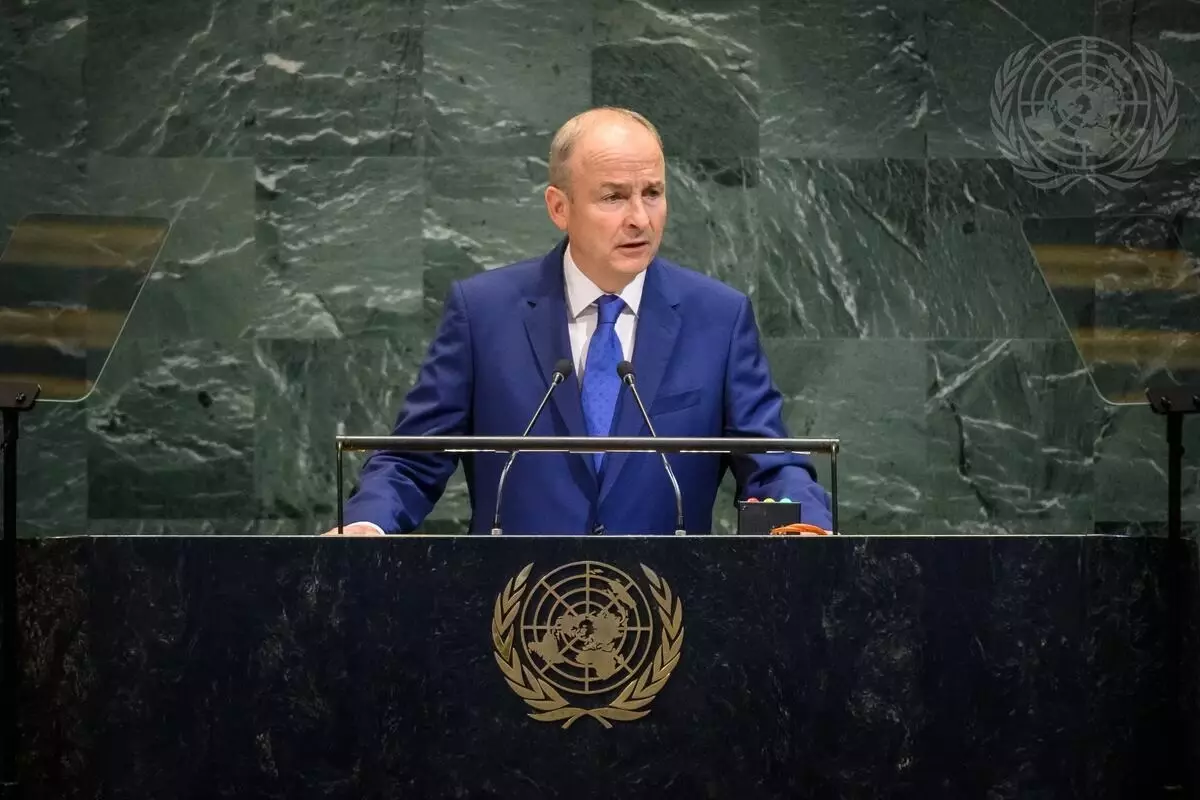 irlanda basbakanindan gazze tepkisi FT7LBJBm