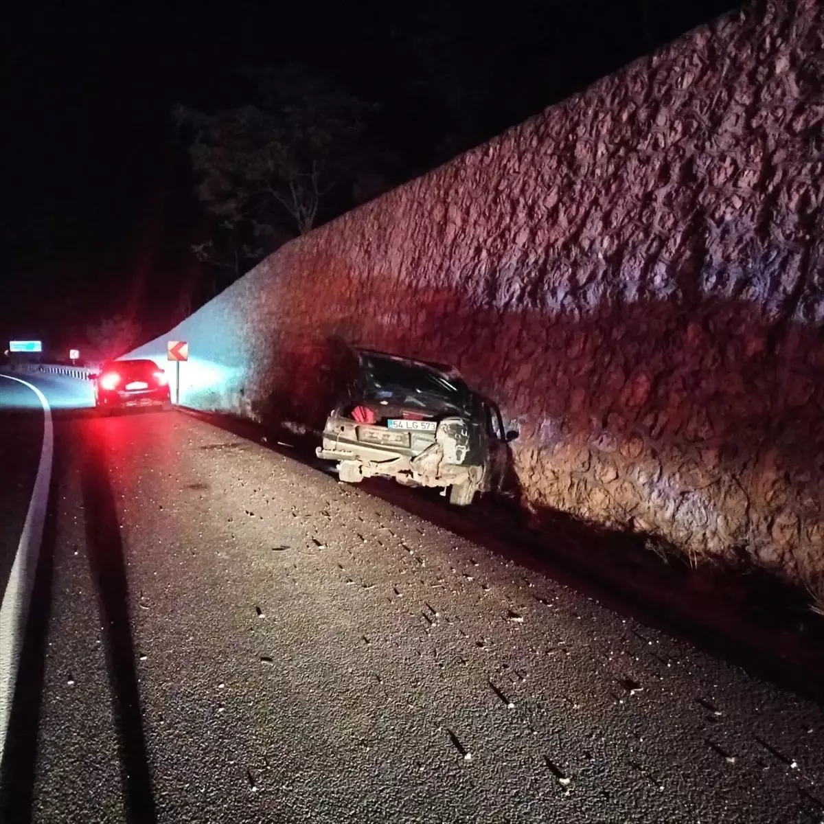 osmanelinde otomobil sarampole devrildi T73FyqxZ.jpg