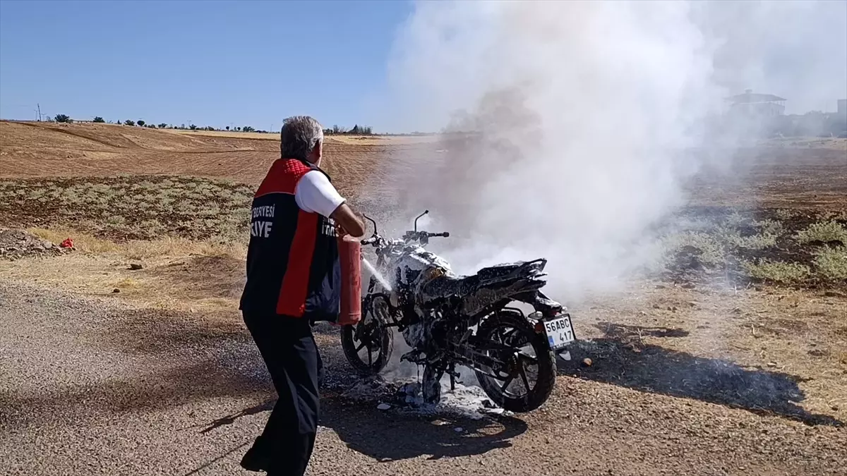 siirtte motosiklet yangini n86Iceir