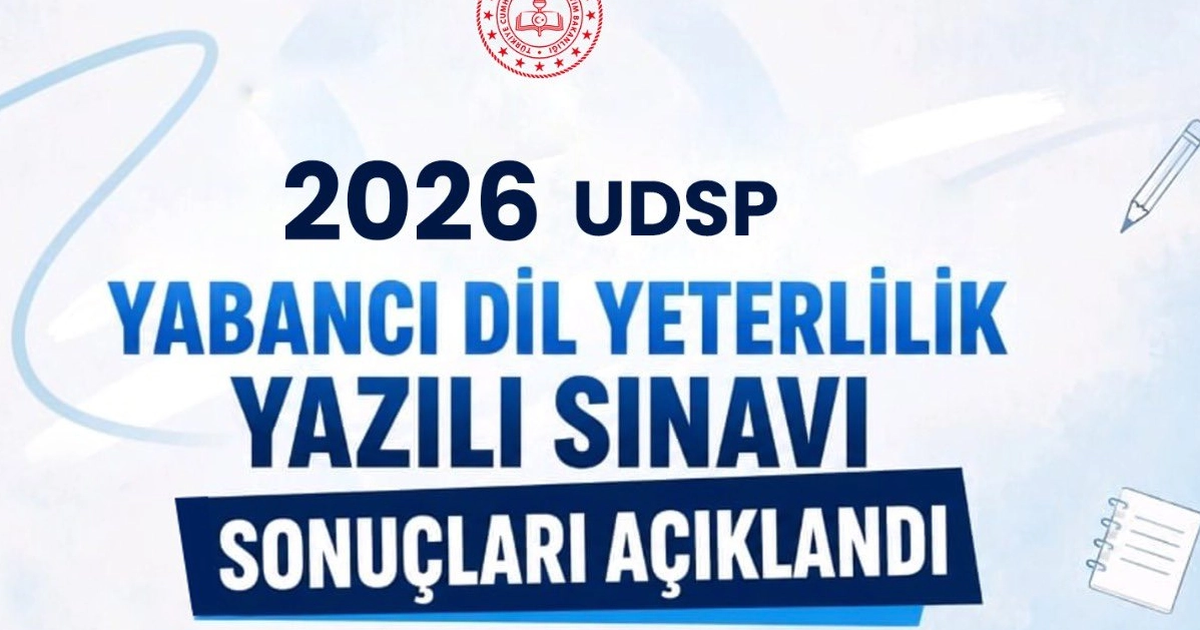 2026 UDSP Yabancı Dil Yeterlilik Yazılı Sınavı sonuçları açıklandı 2026 udsp yabanci dil yeterlilik yazili sinavi sonuclari aciklandi EPM1eUwT