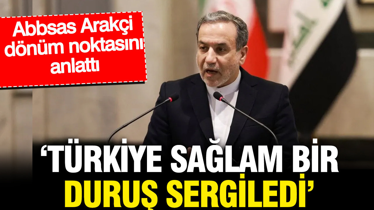 Abbas Arakçi: Türkiye önemli bir rol oynadı Abbas arakci turkiye onemli bir rol oynadi gLbv9WUX
