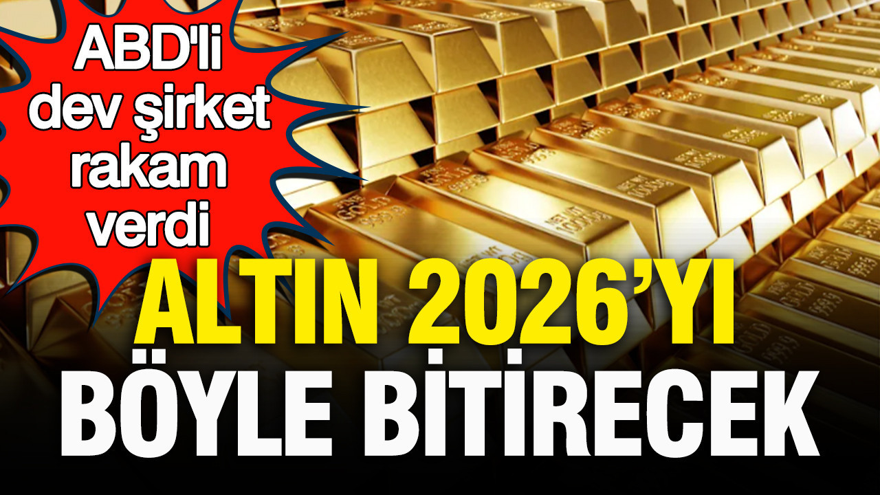 ABD’li dev şirket VanEck altında rakam verdi: Altının 2026’yı nasıl bitireceği belli oldu Haber gorseli