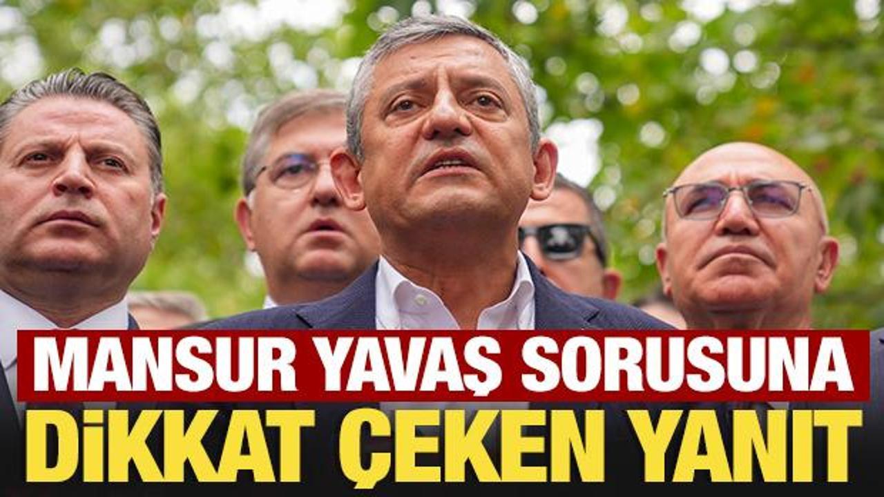 Özgür Özel’den son dakika Mansur Yavaş açıklaması Ozgur ozelden son dakika mansur yavas aciklamasi IfAjZSnh